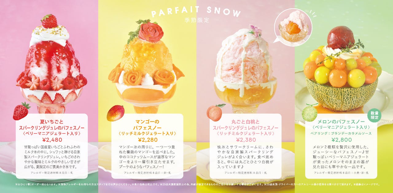 パフェ＆ジェラート LARGO ルクアイーレ店