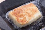 焼きチーズ(スカモルツァ　アッフミカータ）