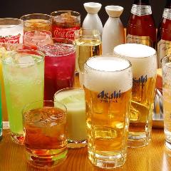 ご宴会は2H飲み放題付き！大人数の会社宴会や少人数の宴会にも◎