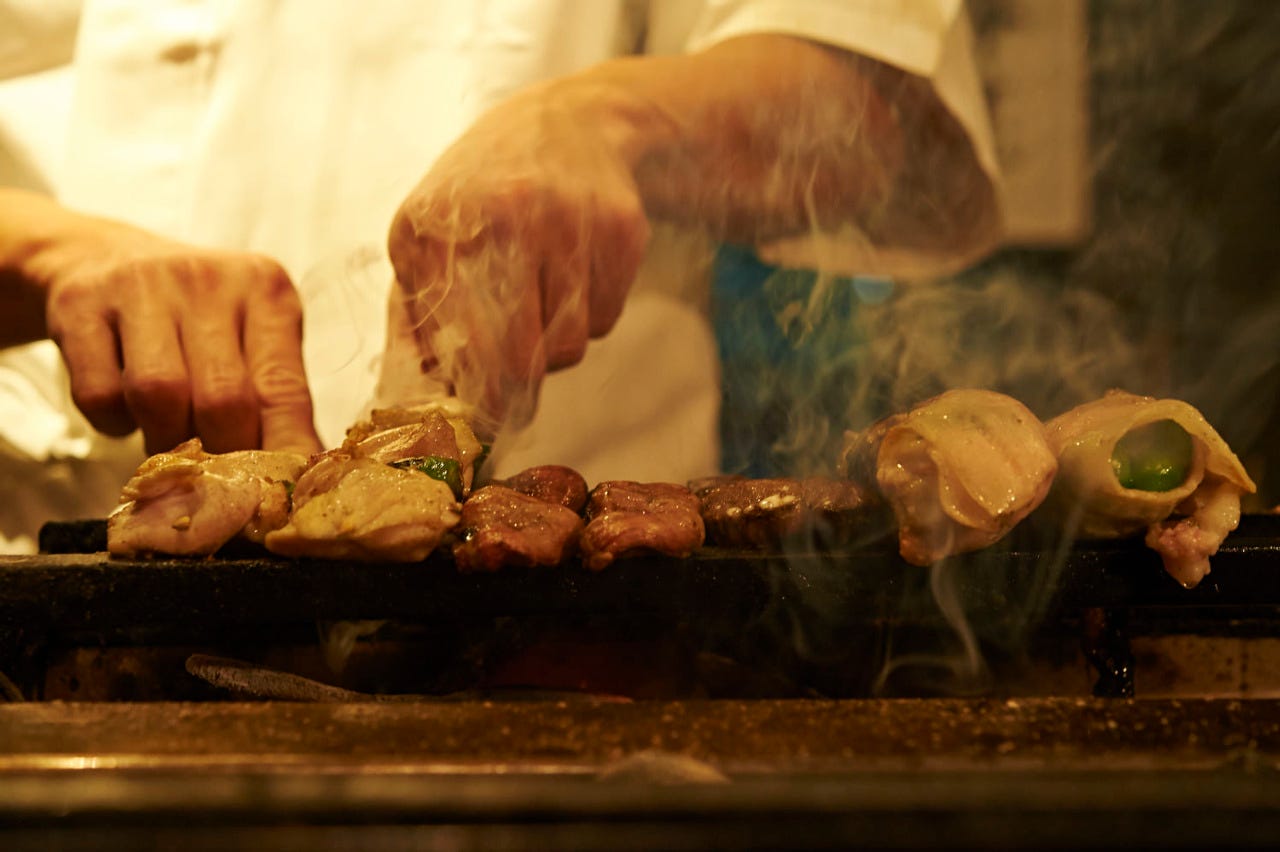 一串一魂、愛情をこめて焼き上げます