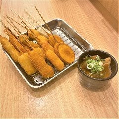 串かつだるま 京都ポルタ店 メニュー 串かつ ぐるなび