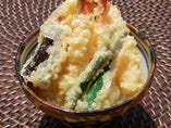 極上！海老天丼セット