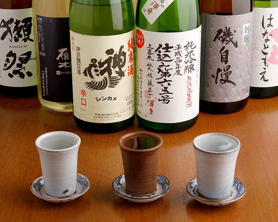 常時30種！日本全国地酒めぐり！