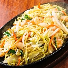 海鮮鉄板焼きそば