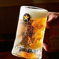 生ビール付き飲み放題コースあり◎