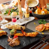 DIYA 東京ミッドタウン日比谷店_【忘新年会限定コース2時間飲み放題付】骨なしタンドリーチキンや3種カレーなどのお料理をお得に♪ 6,500円