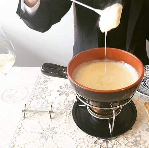 チーズフォンデュワイン 円山別邸のCepageのチーズフォンデュ