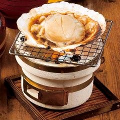 名物「野付のジャンボホタテ」