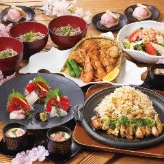 生ビール、焼酎北海道の地酒も飲み放題