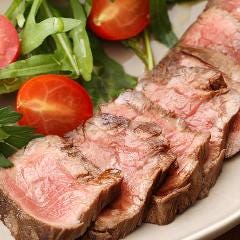 希少な牛イチボを使ったローストビーフ♪柔らかくて肉厚☆