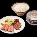 牛たん極焼と牛たんサガリ焼定食【数量限定 】