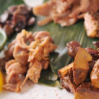 創作和食と旨い酒 表参道 穏田一甫_薩摩地鶏 from ヤブサメファーム