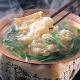 早松茸と鱧の一人鍋