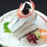 [氷見]　さよりお造り