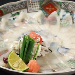 ［壱岐］　ふぐ薄造り