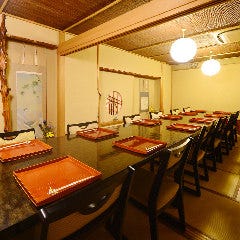 清らかな水音とともに、おもてなし