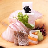 [師崎]　天然　鯛お造り