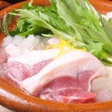 京野菜と天然真鴨の鍋