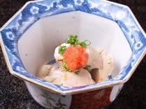 [三河]　あんこうの肝酒蒸し