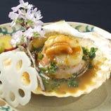 ［根室］　帆立うに醤油焼