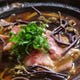 京都　樫原産　白子筍と松阪肉の蕨鍋