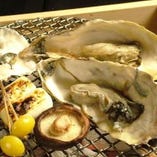 ［仙鳳趾］　牡蠣磯焼