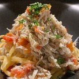 しらすとトマトのパスタ