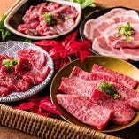 ボリュームもたっぷりなお得メニュー！『肉盛りセット』