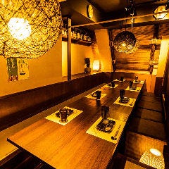 ◎団体様でも賑やかにご利用頂ける個室空間をご用意しています◎