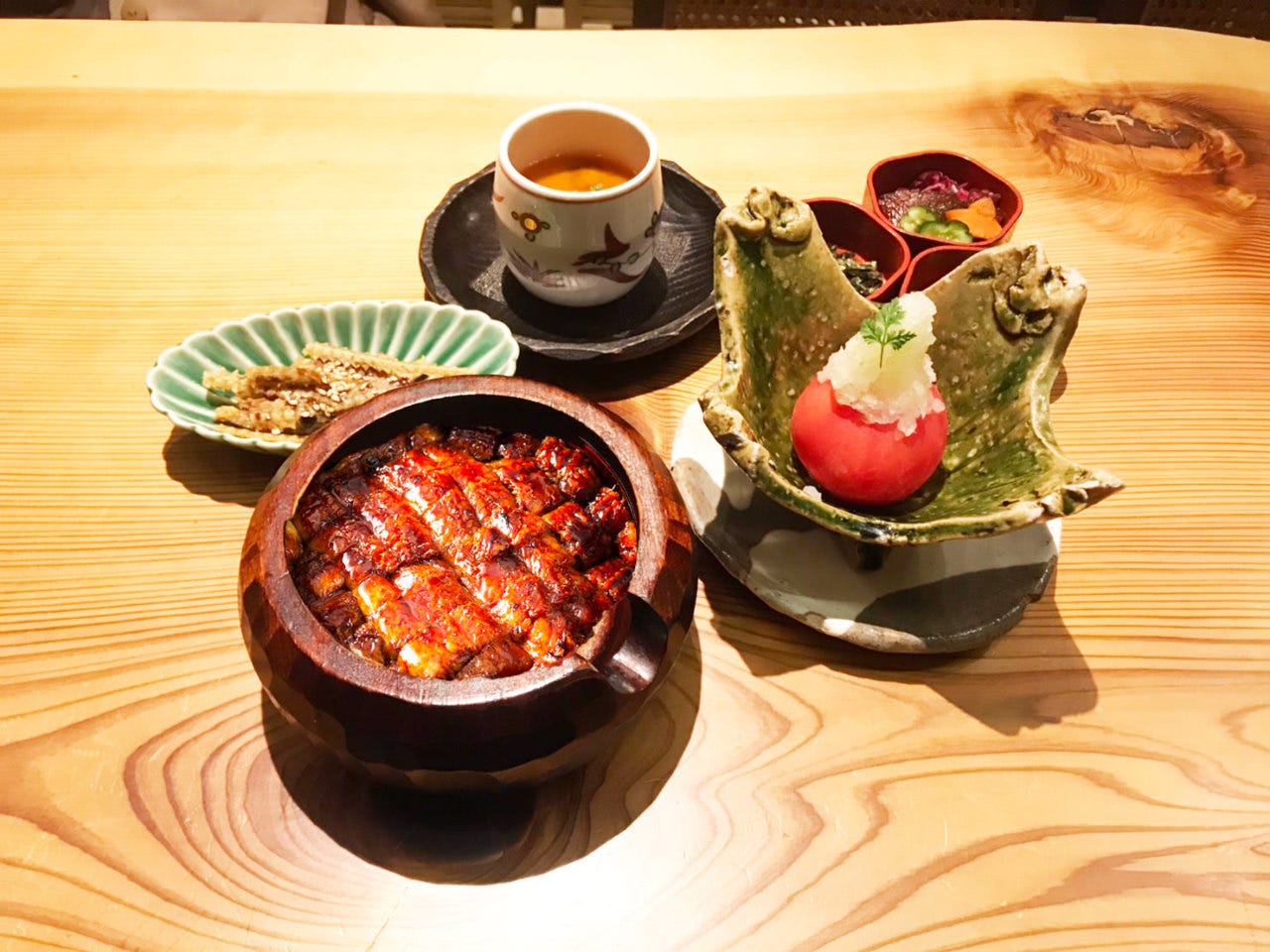 ランチコース 個室も選べる うなぎボーン トマトサラダ プチひつまぶし デザートなど全5品の詳細 完全個室 鰻はなぶさ 渋谷本店 渋谷 居酒屋 ぐるなび