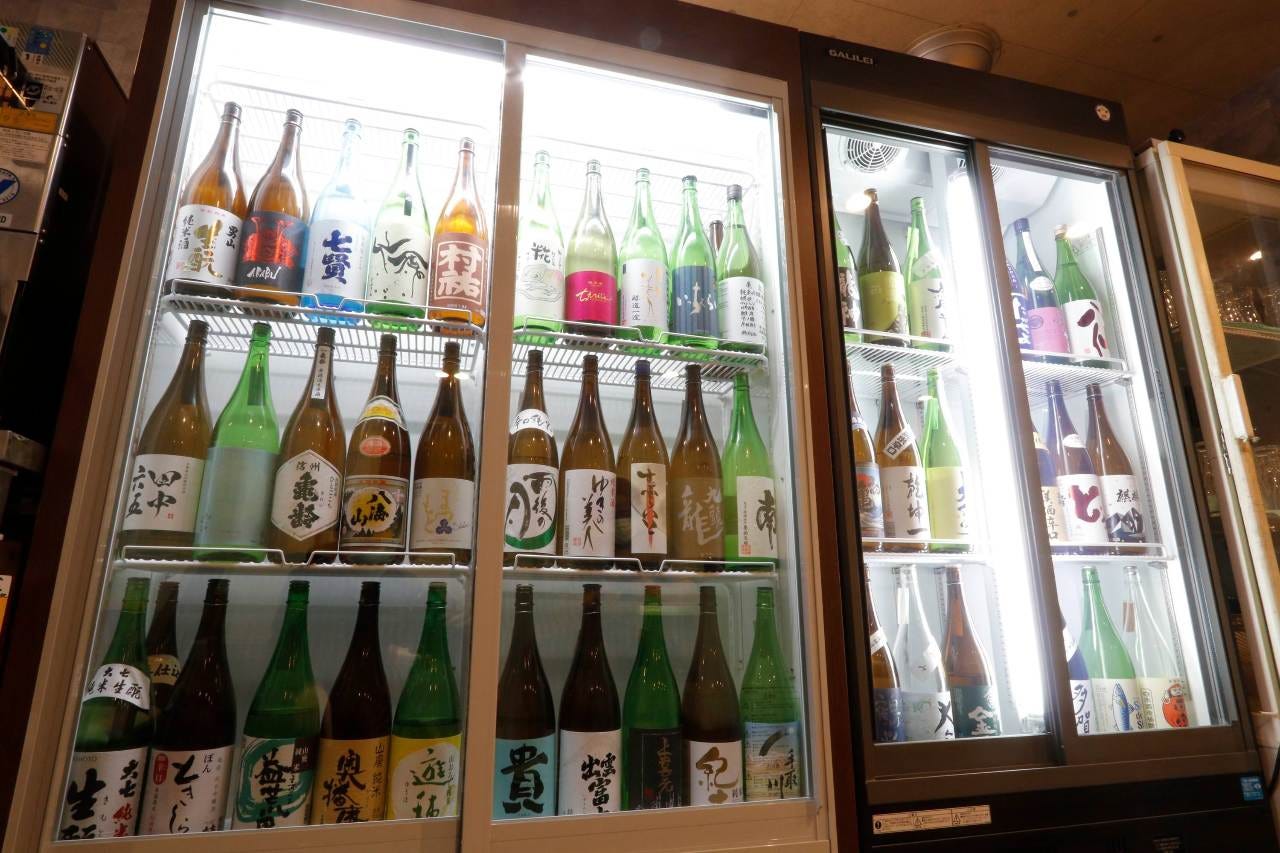 東京・日本酒飲み放題『かぐら』