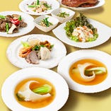 【清秋の宴】ふかひれコース12,000円（税込サ別）※特典クーポン利用できます