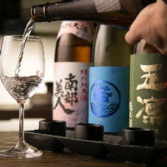 厳選した日本酒をご用意！