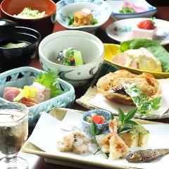 【宴会プラン】17時以降ネット予約限定割引9000円フリードリンク付『河久会席』 (5名様以上)