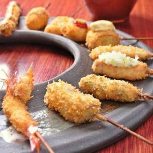 串かつ場ぁ 聖天堂 天満店_【大人気】おまかせ10本セット