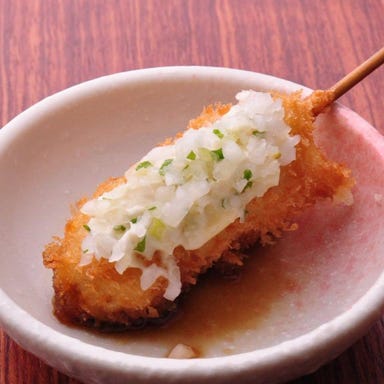 串かつ場ぁ 聖天堂 天満店_バーガー串3本セット