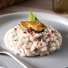 【ディナーのみ】鮑とポルチーニクリームのリゾット トリュフ風味