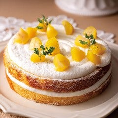 マロン飾りのショートケーキ