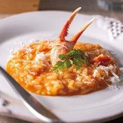 【ディナーのみ】蟹爪とビスク風味のリゾット