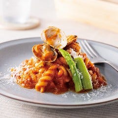 【ランチのみ】ボンゴレロッソ フジッリ