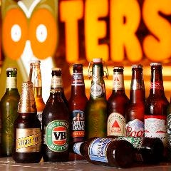 豊富な種類のボトルビールを取り揃えています