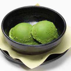 味の民芸 昭島中神店_宇治の濃厚抹茶アイス