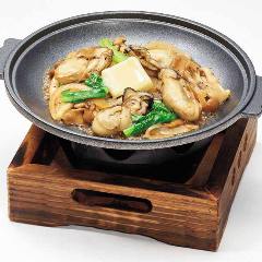 味の民芸 昭島中神店_牡蠣のバター醤油陶板焼き