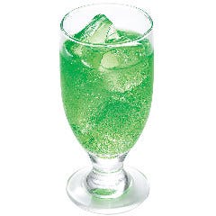 味の民芸 昭島中神店_メロンソーダ