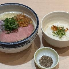 鶏白湯塩らぁ麺 リゾットセット