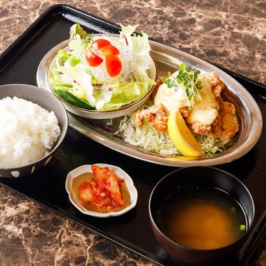 ドライブインたかや 食堂 焼肉 ラーメン_チキン南蛮定食