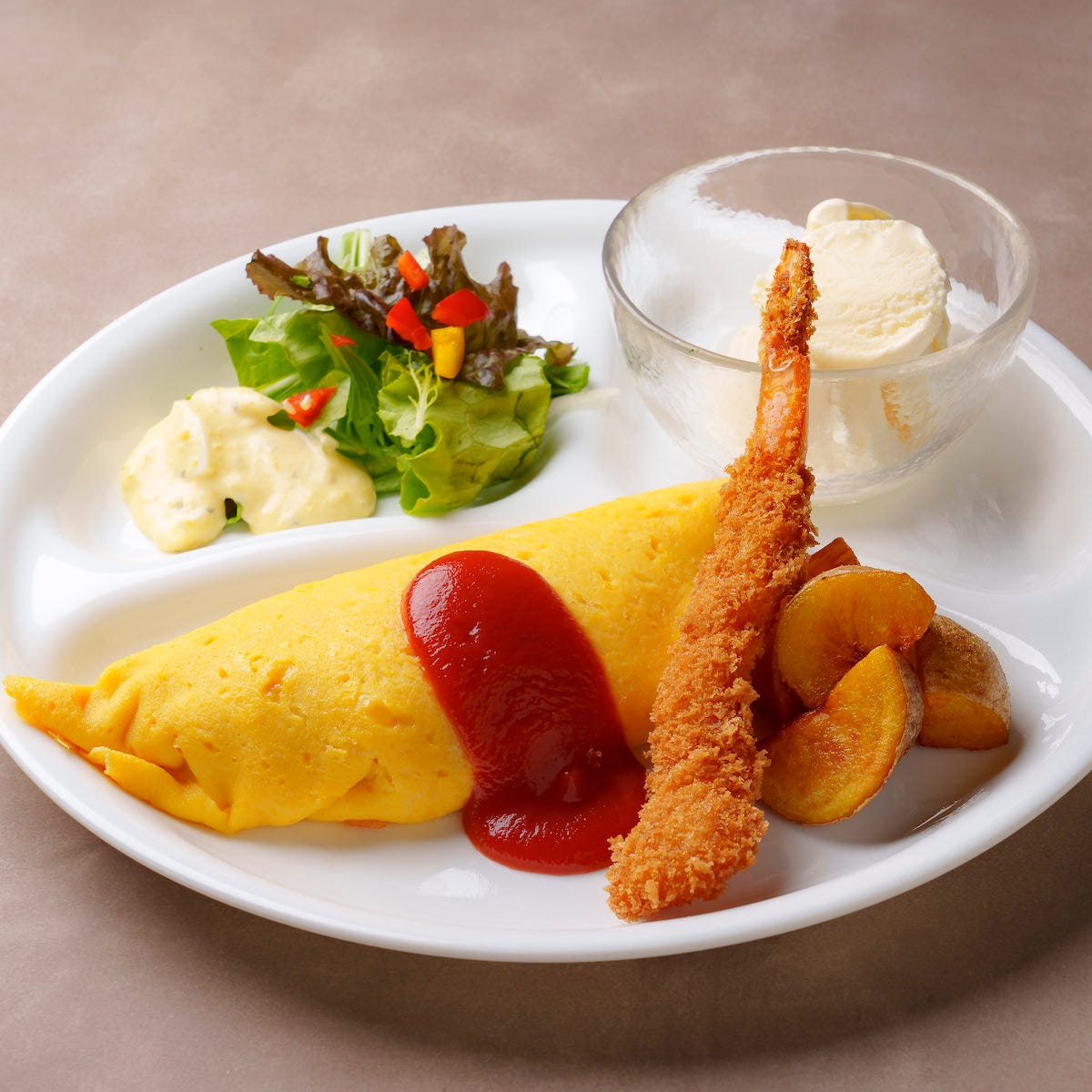 鉄板焼きオムライス専門店 オムラふぁーむ メニュー：料理メニュー