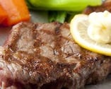 肉汁がしたたる国産ステーキをお楽しみ下さい！