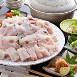 【季節限定】湯引き、てっさ、てっちり、唐揚げ…冬の贅沢、ふぐを満喫！『てっちりコース』6,000円(税抜)