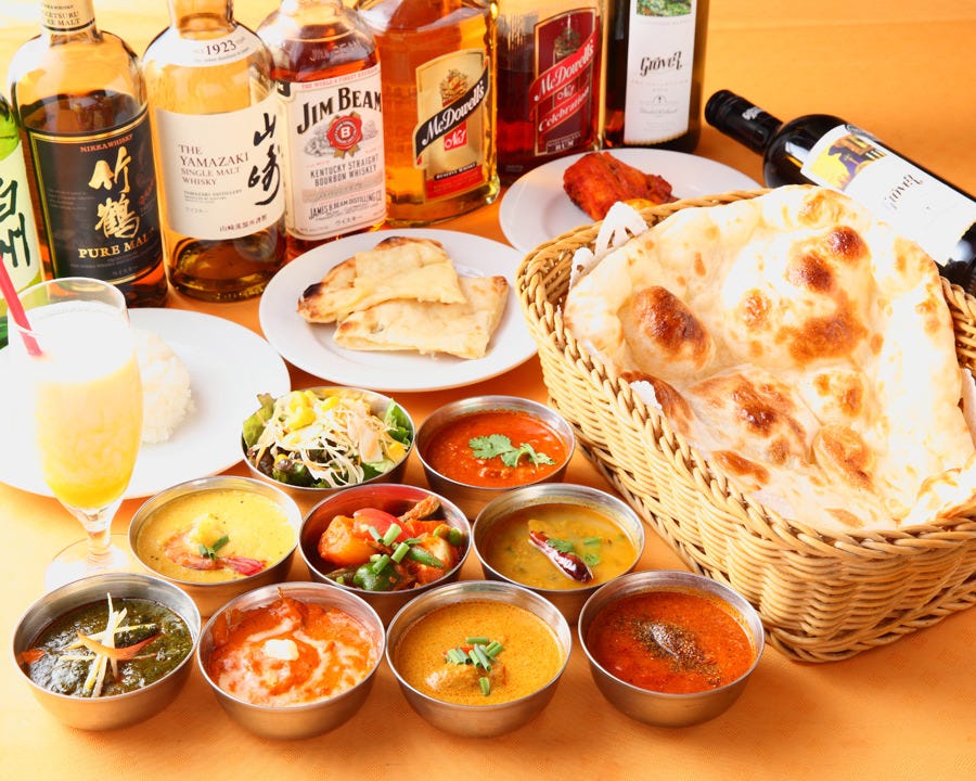 美味しいカレーとインド料理を存分にお楽しみください！